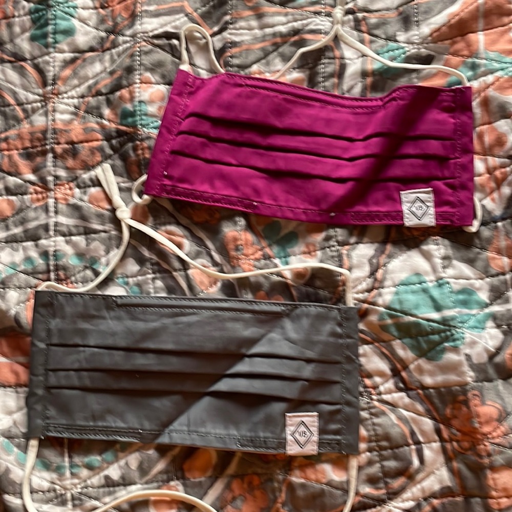 Never Worn Vera Bradley Masks